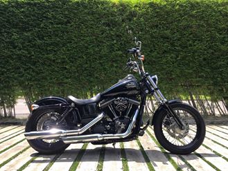 Harley dyna streetbob vivid black ปี2013 รถศูนย์ power