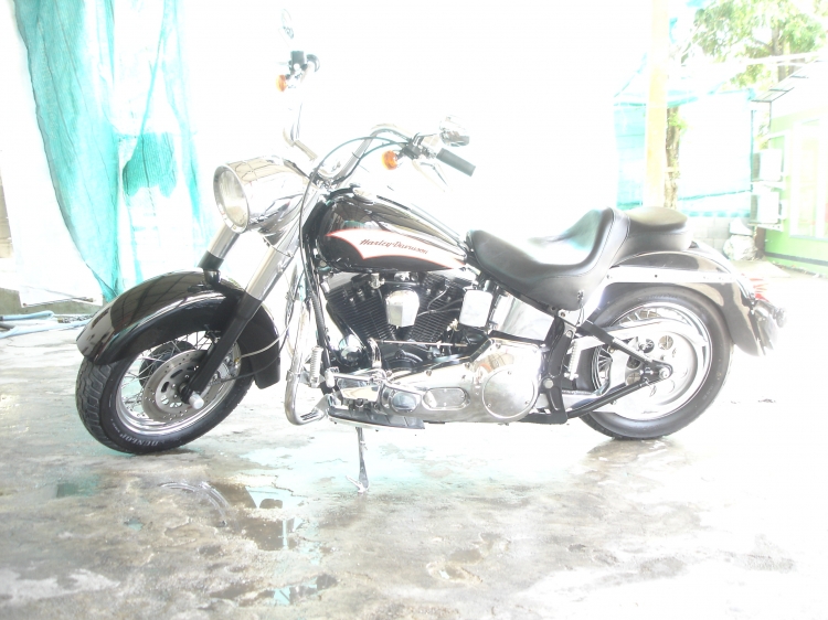 ขายharley davidson heritage softail ปี93รถอยู่บางแสน ติดต่อ0863162113 BIG