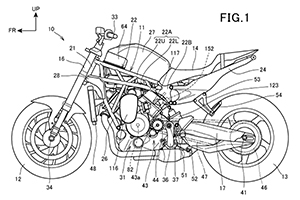 HONDA อัพเดตข้อมูลสิทธิบัตรมอเตอร์ไซค์เครื่องยนต์ V-TWIN SUPERCHARGED