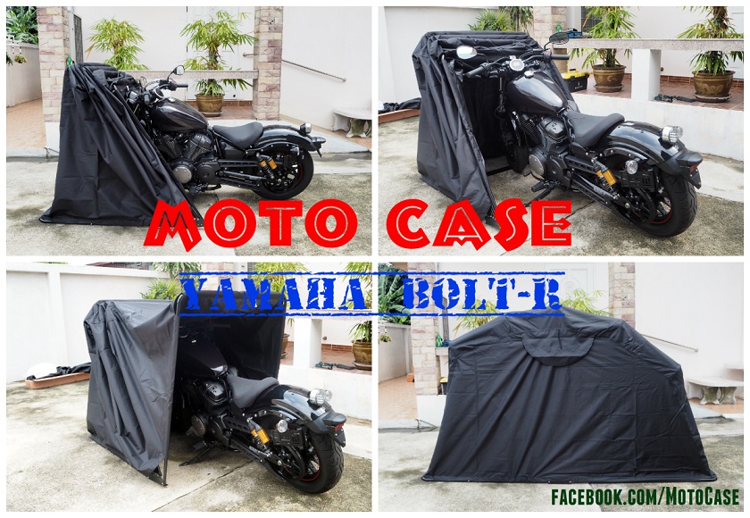 เต็นท์จอดรถมอเตอร์ไซค์ MotoCase