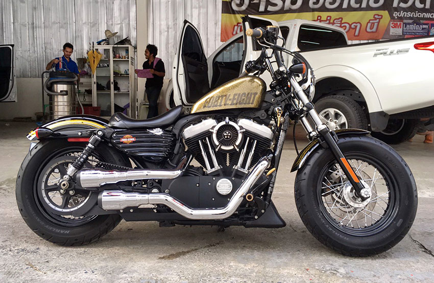 HD Sportster Forty Eight 1200 cc. Year 2013 ขายแค่ 655000 บาท