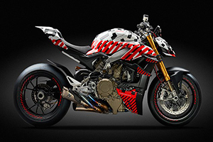 ภาพแรกมอเตอร์ไซค์รุ่นต้นแบบ DUCATI STREETFIGHTER V4