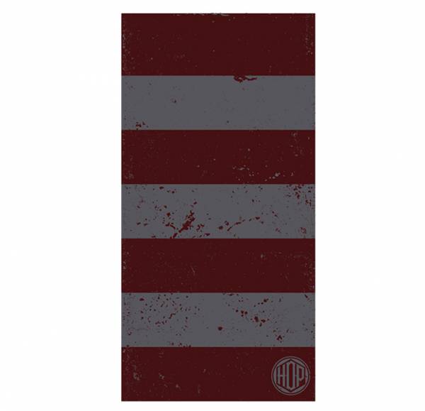 PS030R – PRISONER STRIPE | RED x GREY
