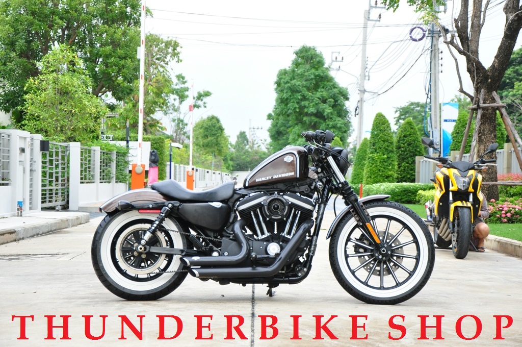 ((ดาว์น55,000))HD Sportster 883 2013 US Spec. วิ่งน้อย แต่งสวย จิ๊กโก๋สุดๆ รถศูน