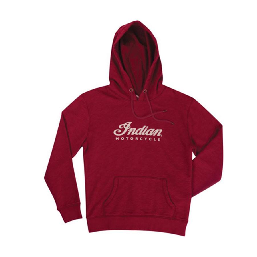 WOMENS LOGO HOODIE - RED BY INDIAN MOTORCYCLE
