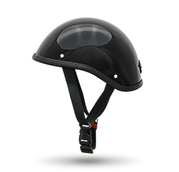 HDP Half-Helmet Gloss Black