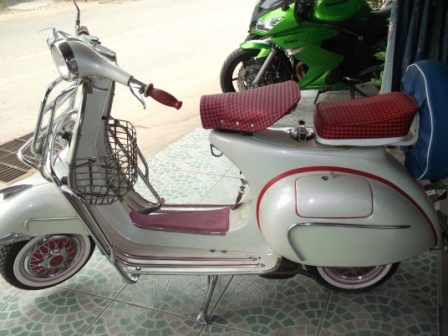 ขายรถเวสป้า64-150cc พร้อมสรรพสามิตพร้อมของแต่ง