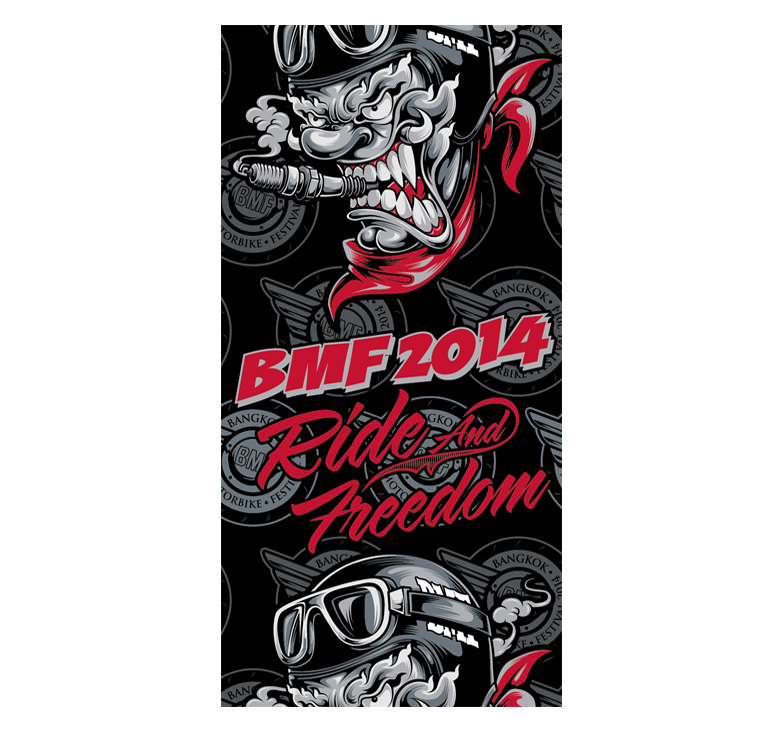 NO.001 - BMF2014 'RIDE & FREEDOM'
