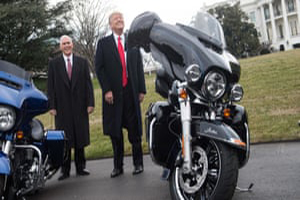 หน่วยอารักขาประธานาธิบดีสหรัฐฯสั่งซื้อรถรุ่นใหม่ของ HARLEY-DAVIDSON