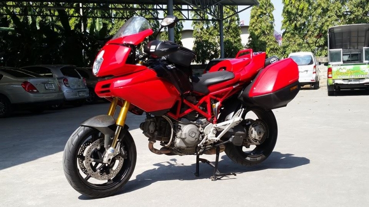 <สด-ผ่อน>ขาย Ducati Multistrada 1100s ทะเบียนแท้ ปี07 ออกศูนย์ทองหล่อ 379,000บาท