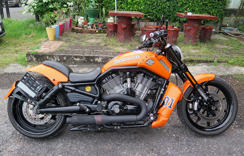 HD Vrod Muscle 1250 cc. Year 2008 ขายแค่ 850000 บาท
