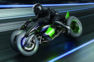 เทรนด์สามล้อกำลังมา? KAWASAKI ปล่อยวิดีโอ J CONCEPT สามล้อแห่งโลกอนาคต