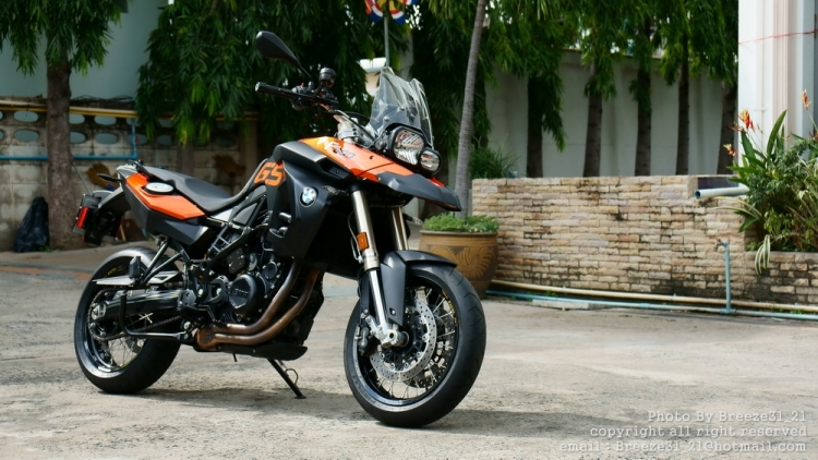 ขาย BMW F800GS สีส้ม ปี 2010 ศูนย์ BKK วิ่ง 4,8XX กม. ปรับราคา 520,000 บาท