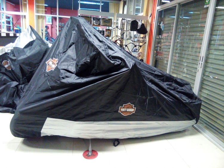 ผ้าคลมรถ โลโก้ Harley Davidson