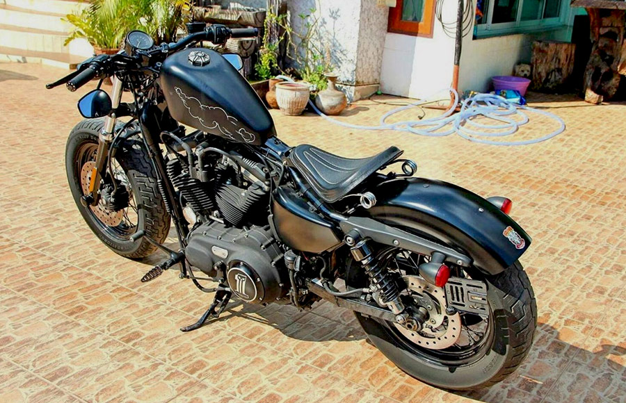 2010 HD Sportster Forty Eight 1200 cc., แต่งทั้งคัน สวยมากๆ ทะเบียนแท้
