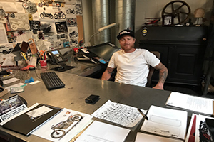 ROLAND SANDS เผยโปรเจ็คใหม่อาจเป็นมอเตอร์ไซค์ไฟฟ้า