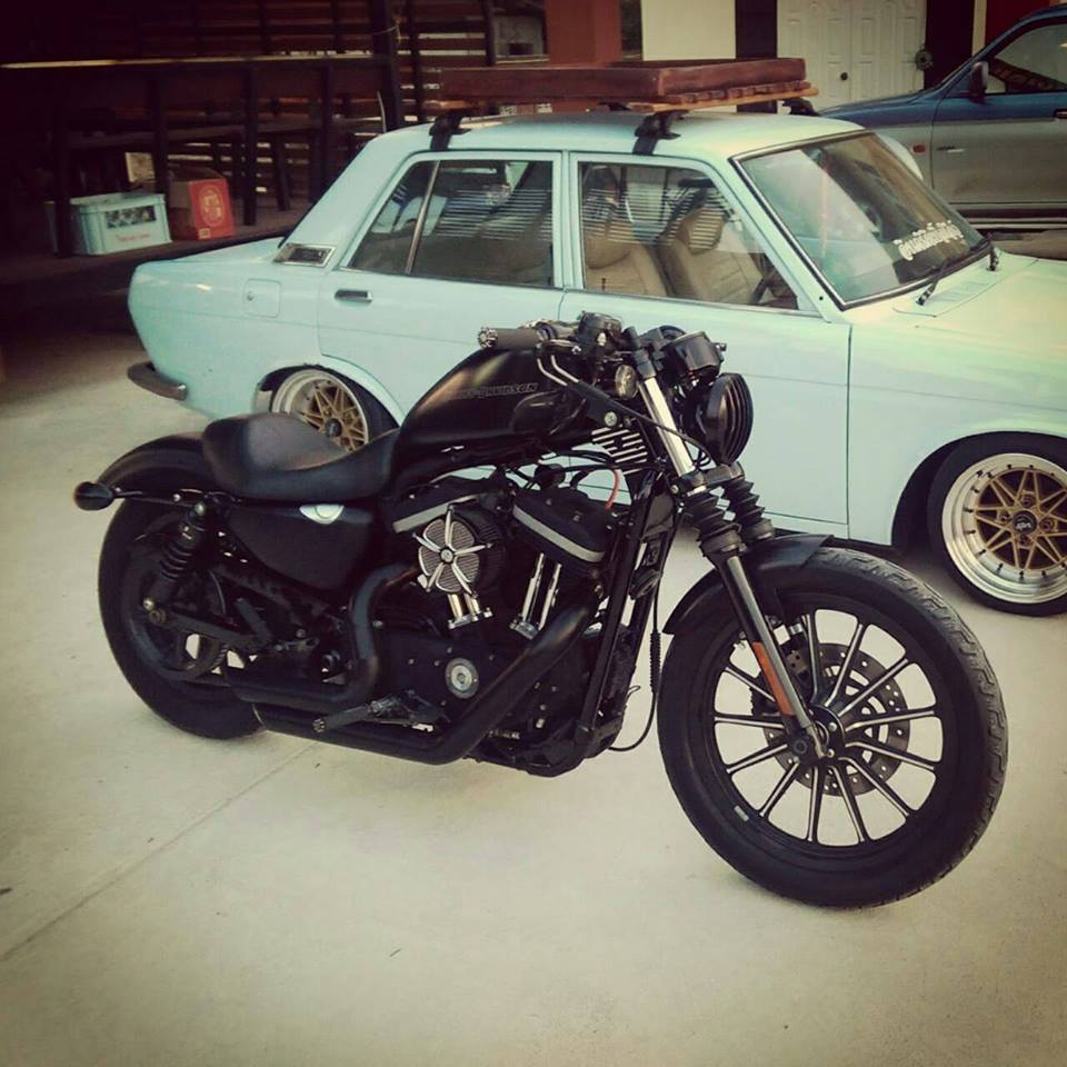 ขาย harley iron 883 ปี2009 แต่งแน่นๆ