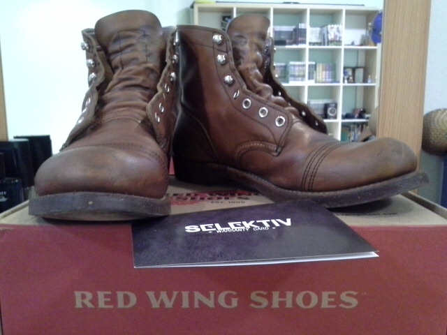 ขายรองเท้า redwing 8112 us9.5 อายุ 3 เดือน