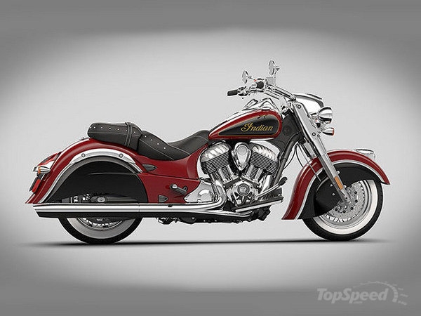 INDIAN® CHIEF® CLASSIC INDIAN RED&THUNDER BLACK