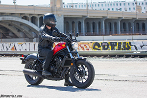 2017 HONDA REBEL 500 REVIEW : FIRST RIDE