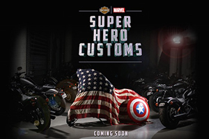HARLEY DAVIDSON SUPERHERO CUSTOMS