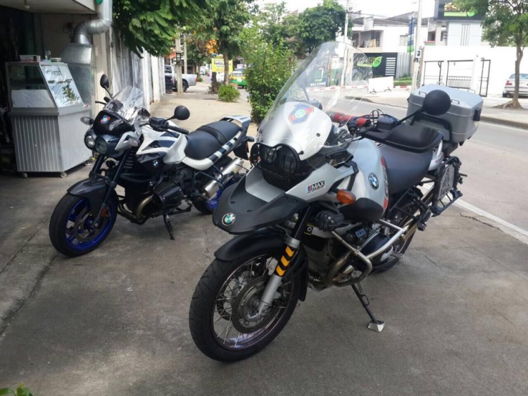 ขาย BMW 2คัน คู่กัน BMW R1150 GSA ปี 04 กับ BMW R1150 Rockster ปี 04