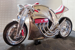 LEVIS MOTORCYCLES คืนชีพพร้อมมอเตอร์ไซค์รุ่นใหม่ V6 CAFÉ RACER