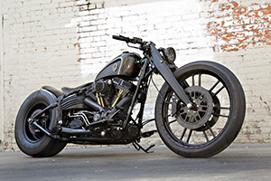 ROUGH CRAFTS’ RAKED-OUT HARLEY SOFTAIL ROCKER