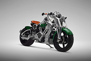 WARHAWK มอเตอร์ไซค์เครื่องยนต์สันดาปภายในรุ่นสุดท้ายจาก CURTISS MOTORCYCLES
