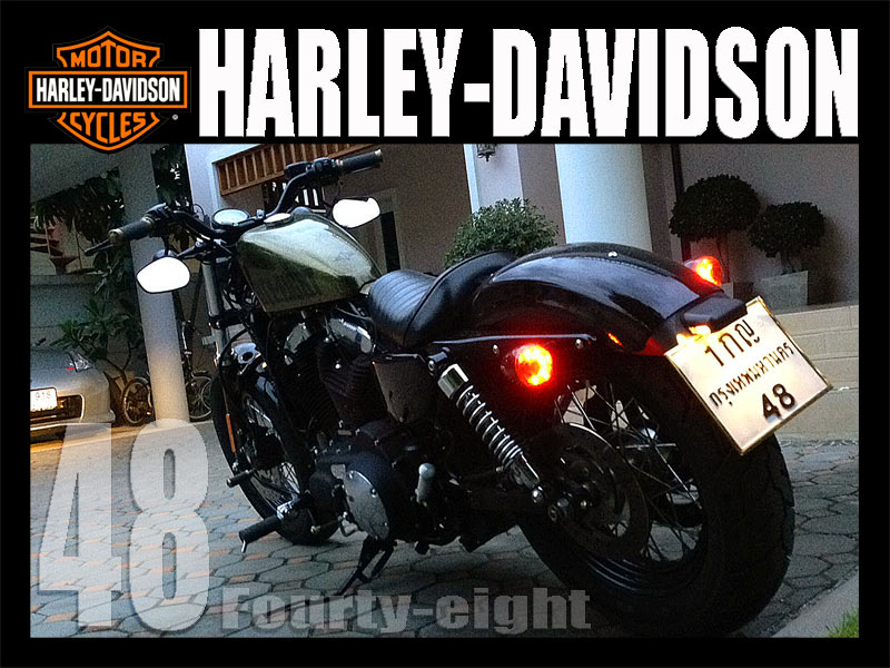 รถมอเตอร์ไซค์ ฮาเล่ย์-เดวิดสัน (Harley-Davidson) ปี 2013 รุ่น สปอร์ตเตอร์ ฟอร์ตี้เอท '48'