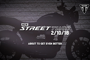 TRIUMPH อัพเดตสถานะ STREET TWIN และ STREET SCRAMBLER ก่อนลุย INTERMOT 2018