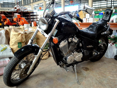 ขาย STEED 600 สีดำ ปี 94 สภาพเดิม ทะเบียนแท้ พร้อมโอน