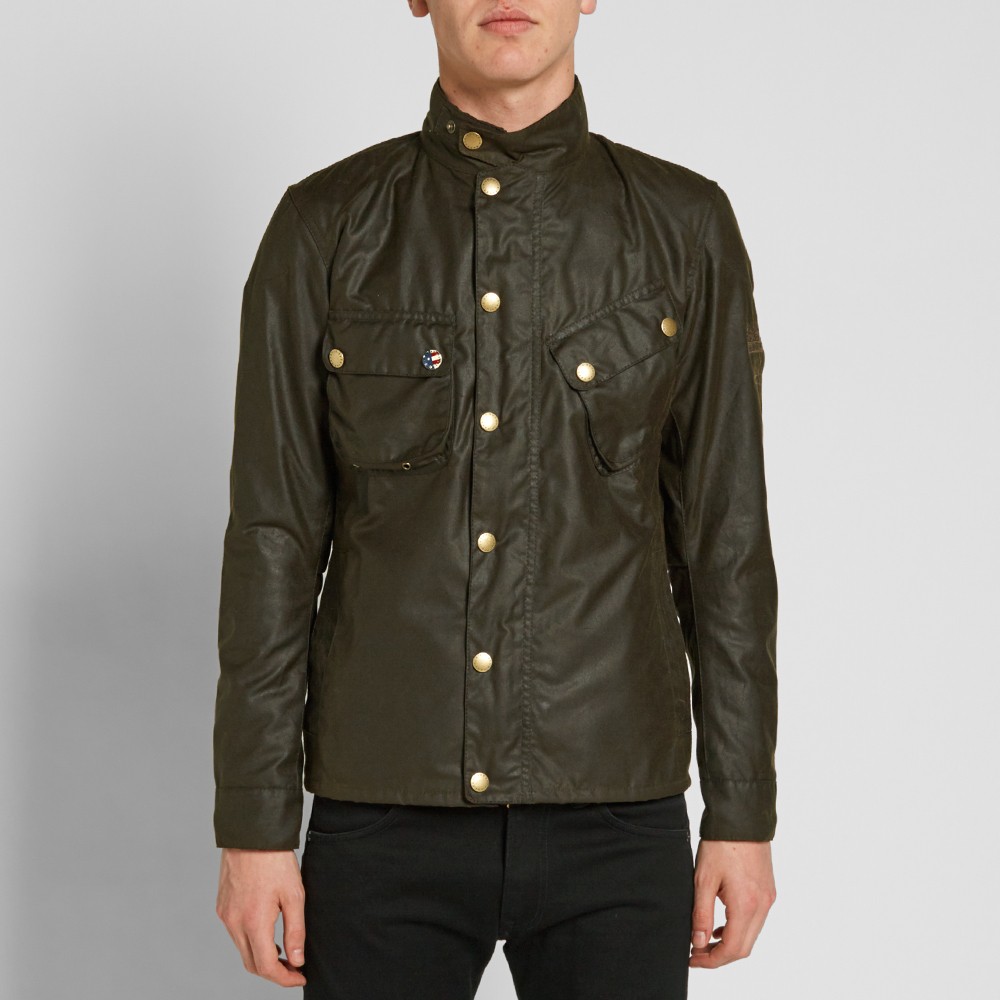 ขาย Jacket Barbour Steve McQueen Edition Size L Olive