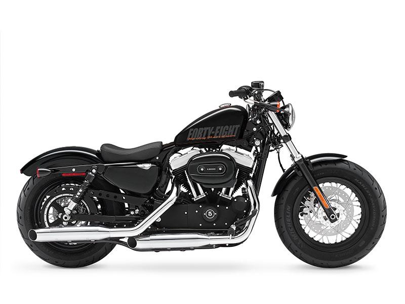 Sportster Forty-Eight — เครื่องยนต์ Evolution และถัง Peanut ที่เป็นภาพจำ