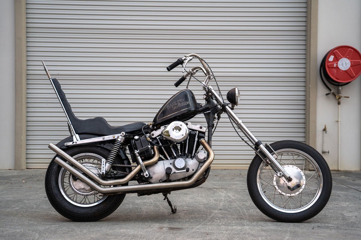 Ironhead ปี 1972 ในรูปแบบ Chopper โดย Purpose Built Moto