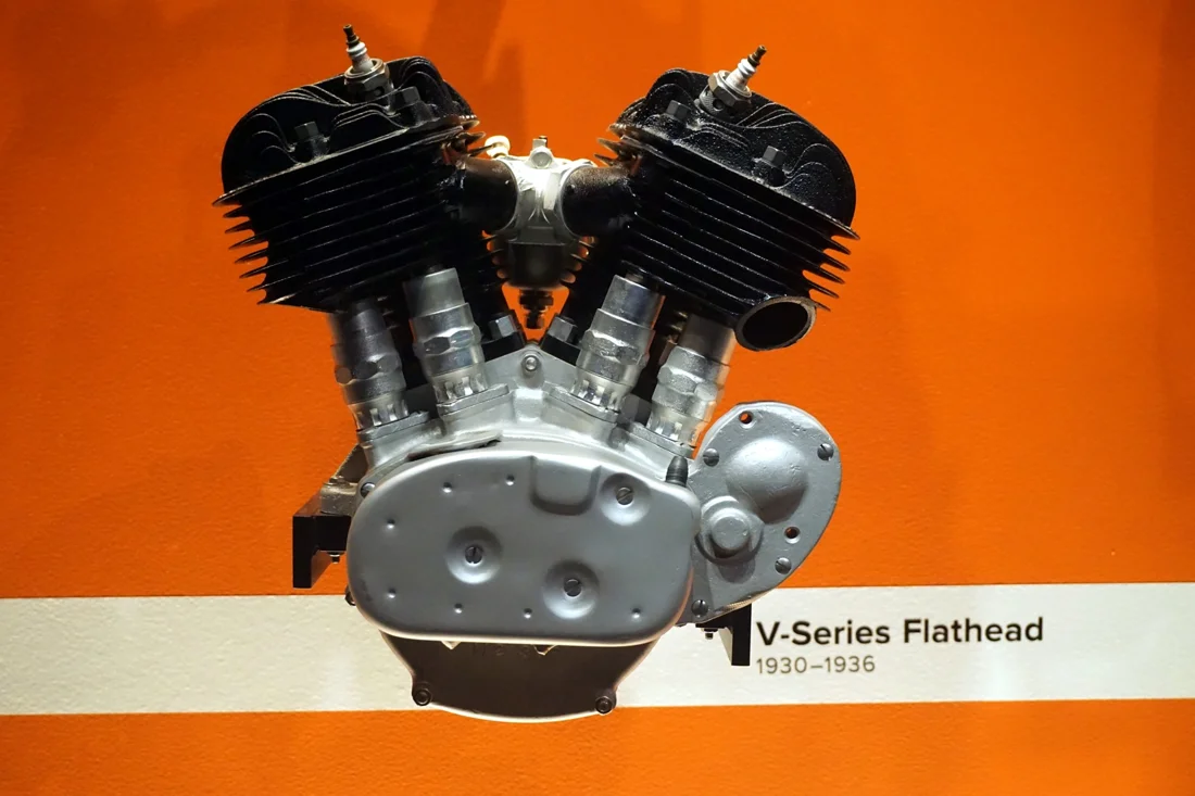 V-series Flathead Big Twin, model years 1930–1936.