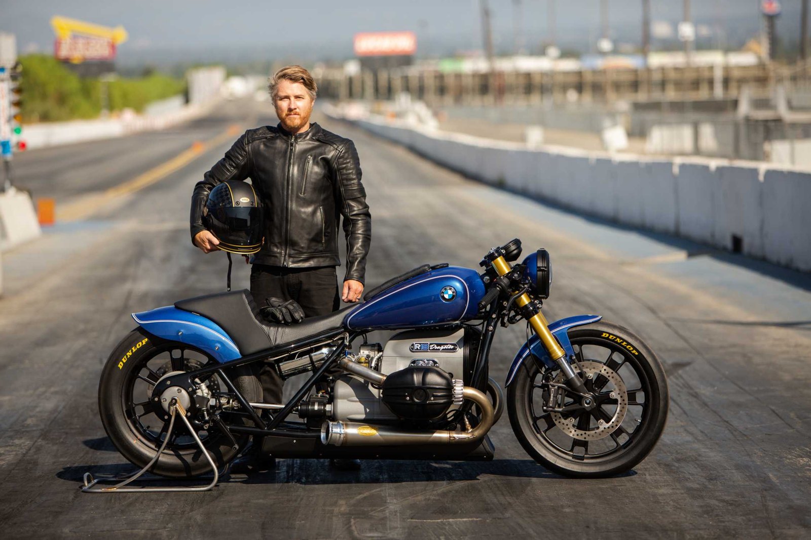 Roland Sands with the BMW R 18 Dragster — bringing racing ideas into custom design in 2020